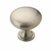 Amerock Edona 1-1/4 in 32 mm Diameter Satin Nickel Cabinet Knob, 10PK 10BX53005G10